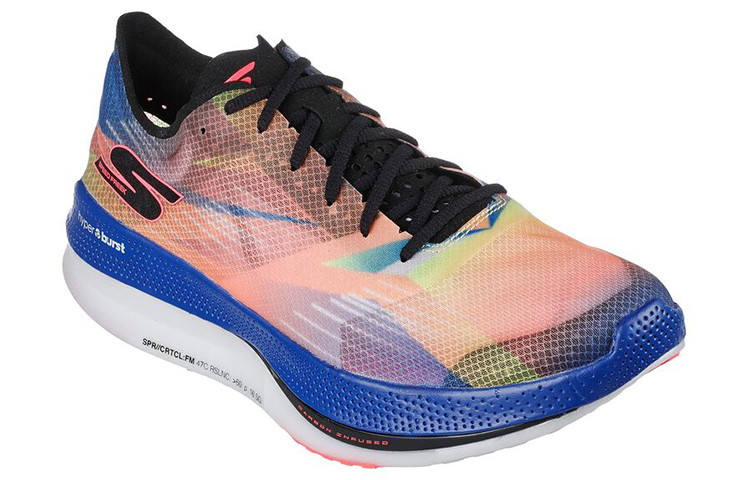 Lookbook (W) 斯凯奇 完速飞 黑红款 运动跑鞋 172049-BKMT