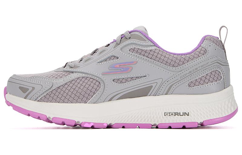 (Women) Skechers Go Run 'Grey Purple' 128075-GYLV