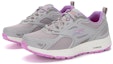 Lookbook (W) スケッチャーズ GO RUN グレー/パープル 128075-GYLV