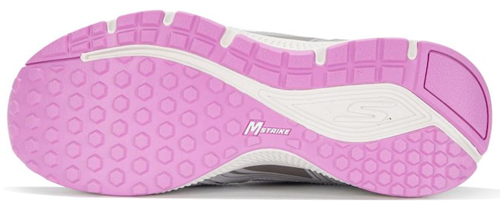 (W) スケッチャーズ GO RUN グレー/パープル 128075-GYLV Purchase (W) スケッチャーズ GO RUN グレー/パープル 128075-GYLV