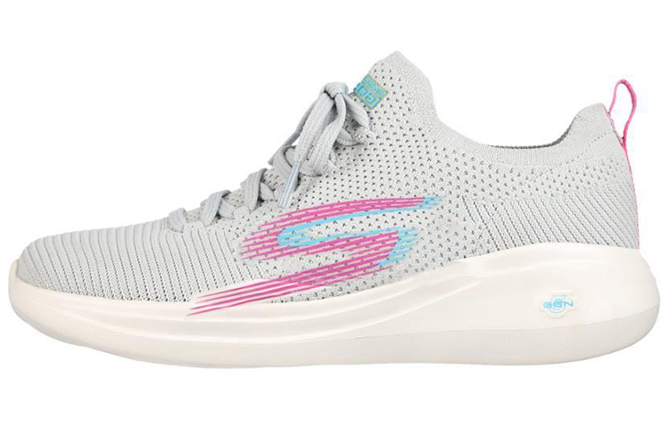 (Women) Skechers GO RUN 'Low Top Grey' 128186-LGPR