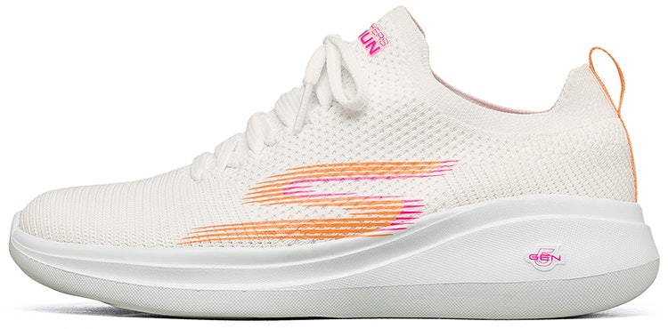 women-skechers-go-run-low-white-orange-128186-whp