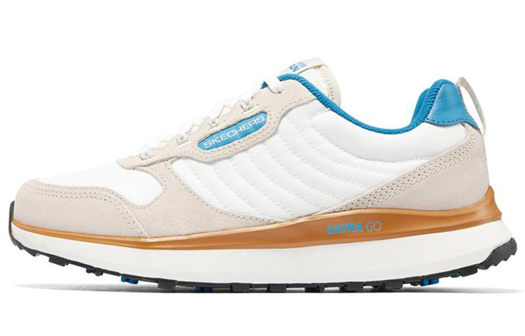 (W) Skechers Go Run Adventure 'White Blue'