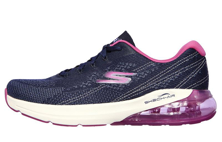 (W) Skechers Go Run Air 'Blue Pink'