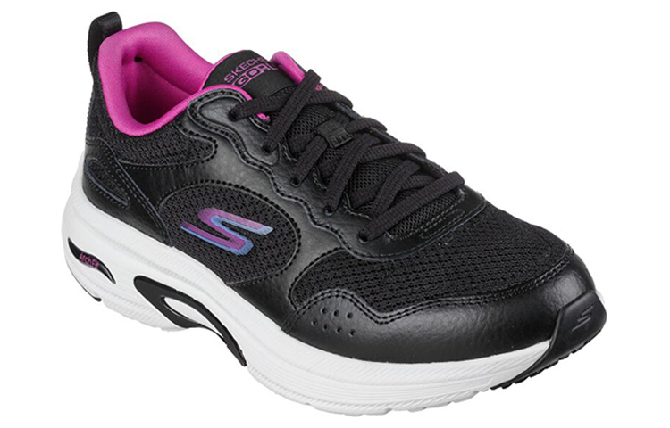 Lookbook (W) 스케쳐스 고런 아치핏 '블랙' (Skechers Go Run Arch Fit '블랙') 128952-BKPR