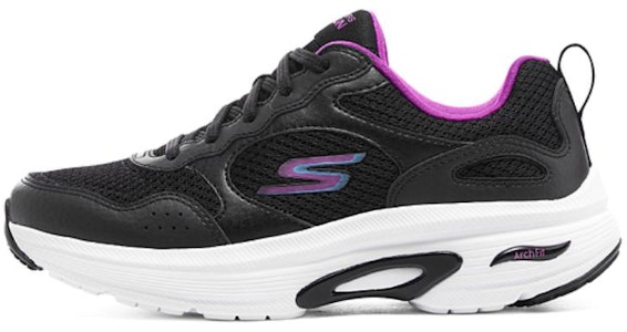 (W) Skechers GO RUN ARCH FIT 'Negro' 149812-BKPR Buy (W) Skechers GO RUN ARCH FIT 'Negro' 149812-BKPR