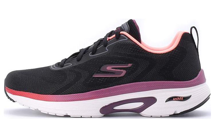 (Women) Skechers Go Run Arch Fit 'Black Burgundy' 128957-BKBU