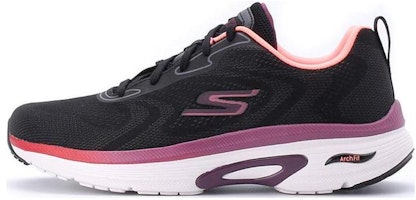(Women) Skechers Go Run Arch Fit 'Black Burgundy' 128957-BKBU (Women) Skechers Go Run Arch Fit 'Black Burgundy' 128957-BKBU