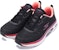 (W) Skechers Go Run Arch Fit 'Hitam Merah Burgundy' 128957-BKBU