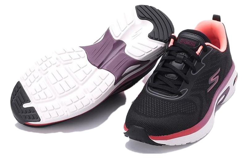 Shop (W) Skechers Go Run Arch Fit 'Hitam Anggur Merah' 128957-BKBU