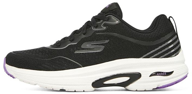 (Women) Skechers Go Run Arch Fit 'Black Purple' 128951-BKPR Buy (Women) Skechers Go Run Arch Fit 'Black Purple' 128951-BKPR