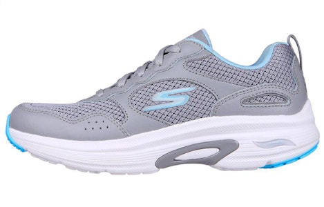 (Women) Skechers Go Run Arch Fit 'Grey Blue' 128952-GYBL Buy (Women) Skechers Go Run Arch Fit 'Grey Blue' 128952-GYBL