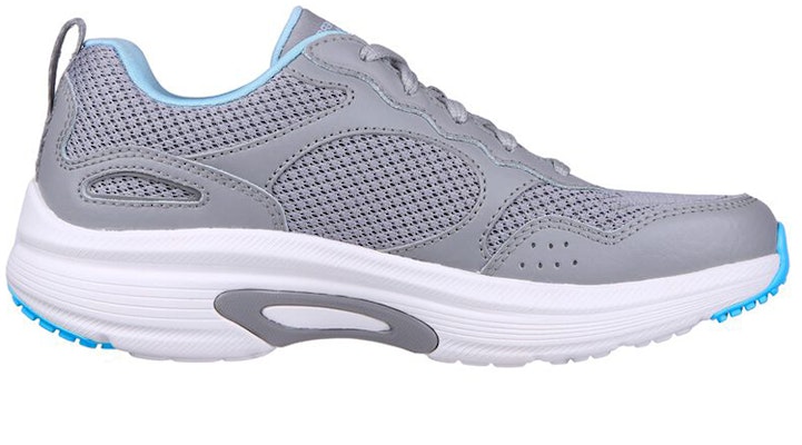 (Women) Skechers Go Run Arch Fit 'Grey Blue' 128952-GYBL Order (Women) Skechers Go Run Arch Fit 'Grey Blue' 128952-GYBL
