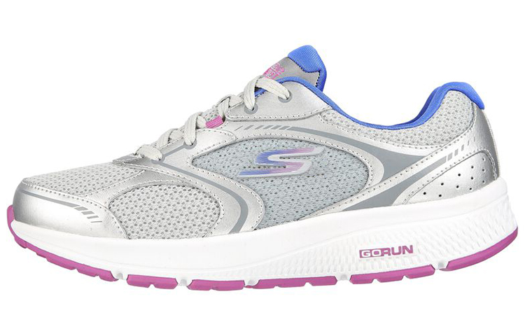 (Women) Skechers Go Run Consistent-Chandra 'Silver' 128281-SLPR