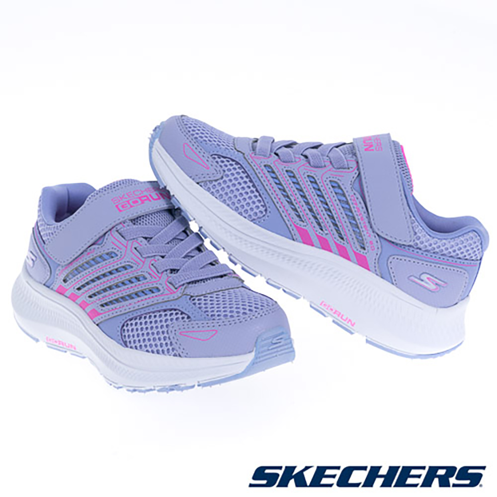 Lookbook (W) SKECHERS GO RUN CONSISTENT 2.0 女童休閒鞋 紫色 303924LLVPK