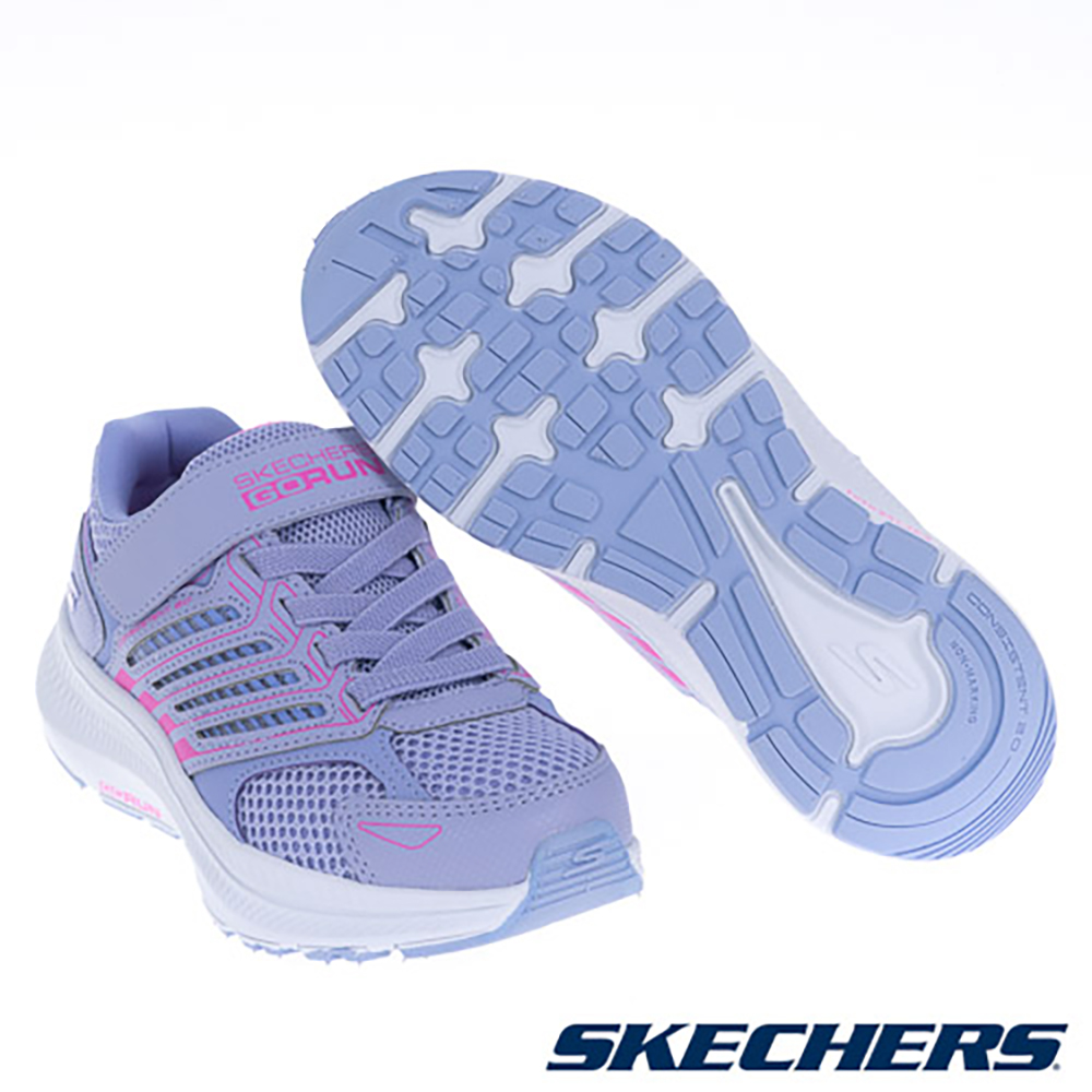Shop (W) SKECHERS GO RUN CONSISTENT 2.0 女童休閒鞋 紫色 303924LLVPK