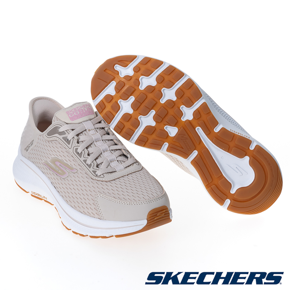 Shop (W) SKECHERS GO RUN CONSISTENT 2.0 Kasut Lari Wanita Wide Warna Milk Tea Bubble Tea 128615WNTPK
