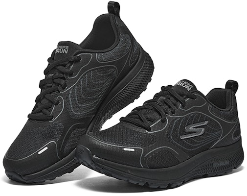 (W) Skechers Go Run Konsisten 'Hitam Seluruhnya' 128294-BBK Shop (W) Skechers Go Run Konsisten 'Hitam Seluruhnya' 128294-BBK