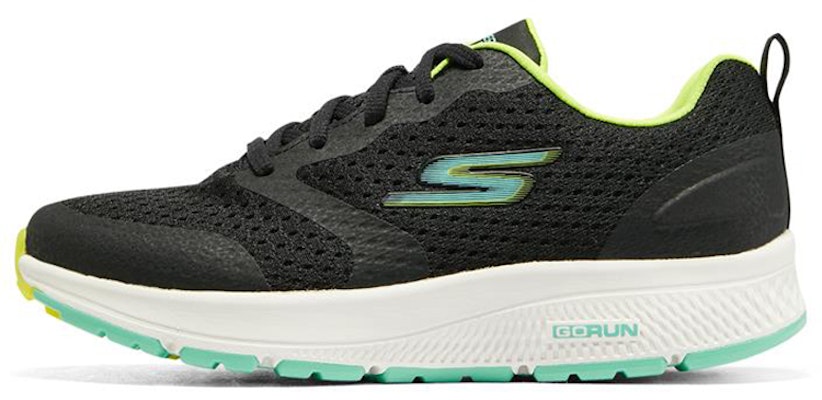 Skechers GO RUN 持久 休閒 防滑透氣 低筒 跑步鞋 女款 黑綠色 Buy Skechers GO RUN 持久 休閒 防滑透氣 低筒 跑步鞋 女款 黑綠色
