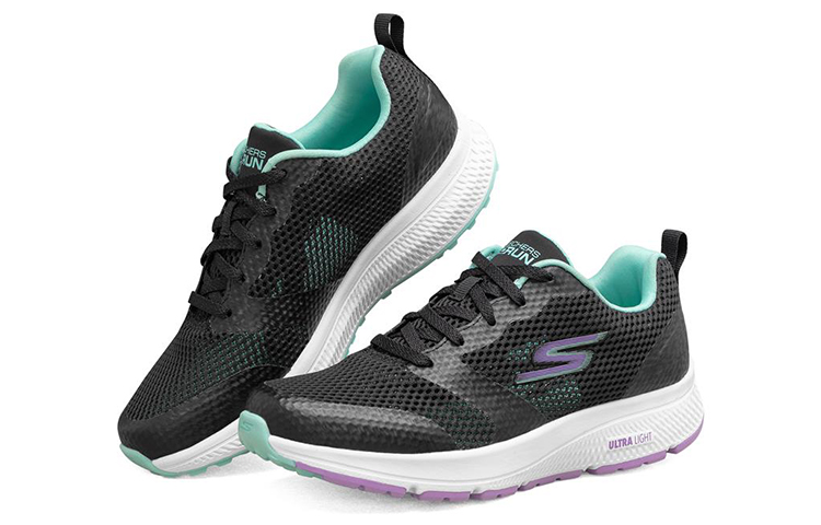 Lookbook (W) 斯凯奇 Go Run Consistent '黑色' 896014-BKAQ