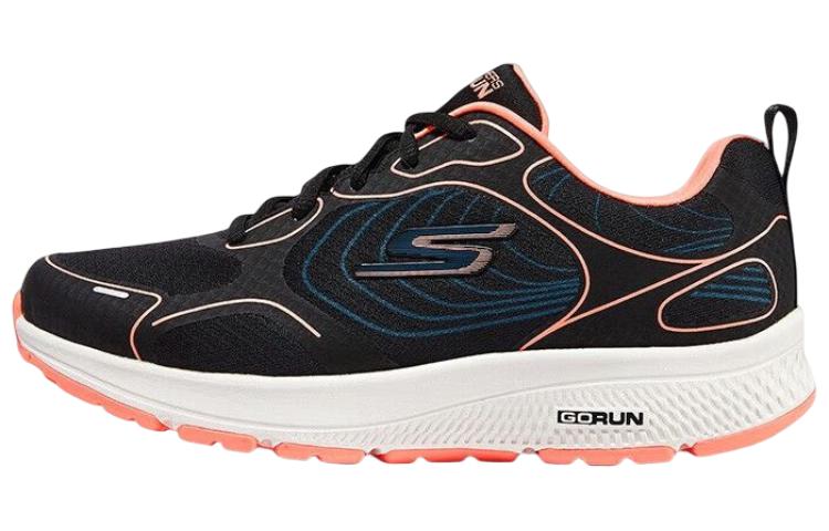 Buy Skechers Go Run 穩定性 防滑耐磨 低筒 跑步鞋 女款 黑珊瑚色