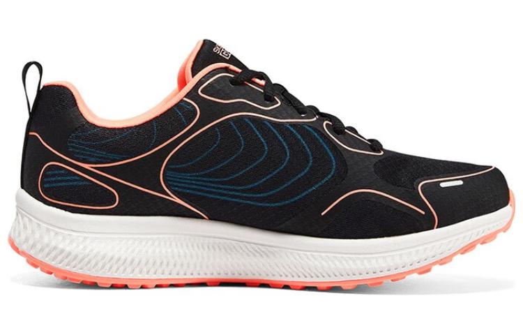 Order Skechers Go Run 穩定性 防滑耐磨 低筒 跑步鞋 女款 黑珊瑚色