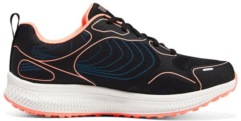 Skechers Go Run 穩定性 防滑耐磨 低筒 跑步鞋 女款 黑珊瑚色 Order Skechers Go Run 穩定性 防滑耐磨 低筒 跑步鞋 女款 黑珊瑚色