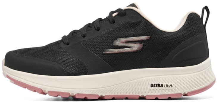 women-skechers-go-run-consistent-low-top-running-shock-absorbent-non-slip-black-128275-blk