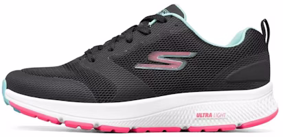 (Women) Skechers Go Run Consistent 'Black White Pink' 128076-BKMT (Women) Skechers Go Run Consistent 'Black White Pink' 128076-BKMT