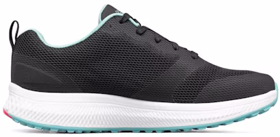 Order (W) Skechers Go Run Consistent 'Hitam Putih Pink' 128076-BKMT