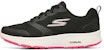 (W) Skechers Go Run Konsisten 'Hitam Putih Merah Jambu' 128277-BKPK