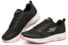 Lookbook (W) Skechers Go Run Konsisten 'Hitam Putih Merah Jambu' 128277-BKPK