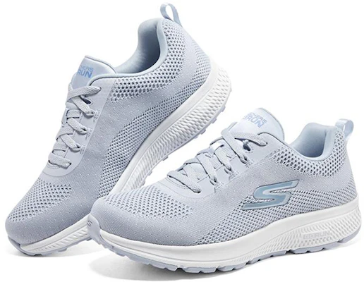 (W) Skechers Go Run Consistent 'Gris' 128288-LTBL Lookbook (W) Skechers Go Run Consistent 'Gris' 128288-LTBL