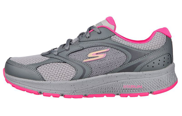 (W) Skechers GO RUN Consistent 'Grey Pink'