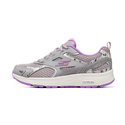 (W) Skechers Go Run Consistent 'Grey Purple'