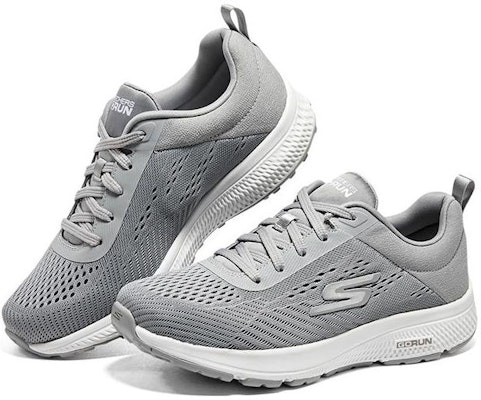 Skechers GO RUN Consistent 輕便透氣 低筒 跑步鞋 女款 淺灰色 Lookbook Skechers GO RUN Consistent 輕便透氣 低筒 跑步鞋 女款 淺灰色
