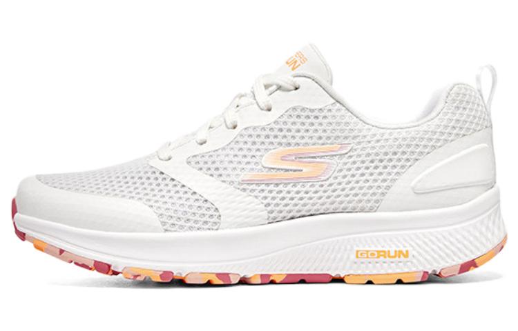 (Women) Skechers Go Run Consistent 'White Orange' 128292-WOR