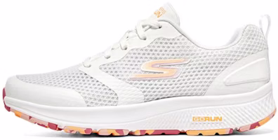 (Women) Skechers Go Run Consistent 'White Orange' 128292-WOR (Women) Skechers Go Run Consistent 'White Orange' 128292-WOR