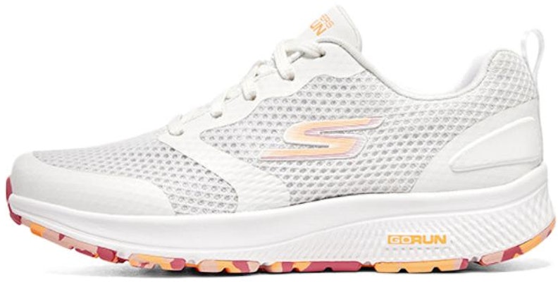 Skechers Go Run Consistent 防滑耐磨 低幫 跑步鞋 女款 白橙 Buy Skechers Go Run Consistent 防滑耐磨 低幫 跑步鞋 女款 白橙