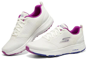Lookbook (W) Skechers Go Run Konsisten 'Putih Ungu' 128277-WPR