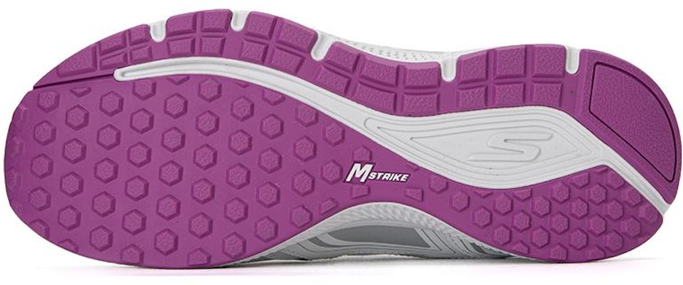 (Women) Skechers Go Run Consistent 'White Purple' 128075-WPR Purchase (Women) Skechers Go Run Consistent 'White Purple' 128075-WPR