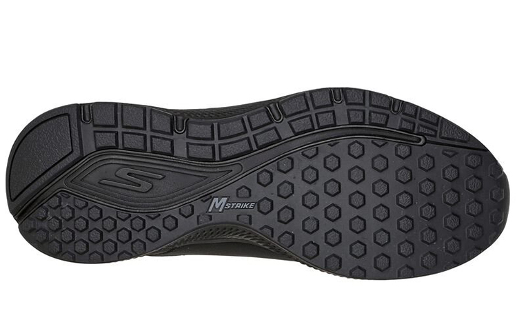Shop (Women) Skechers Go Run Consistent Long Stride 'All Black' 128273-BBK