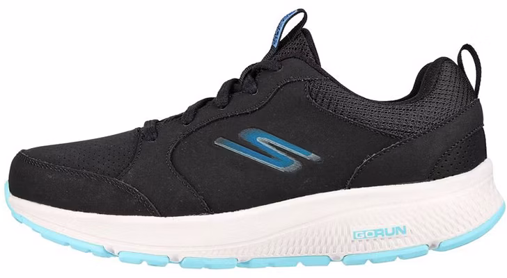women-skechers-go-run-consistent-long-stride-black-blue-128273-blk