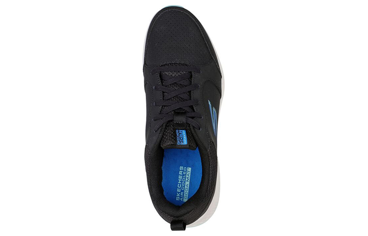 Lookbook (W) Skechers Go Run Consistent Long Stride ''Schwarz Blau'' 128273-BLK