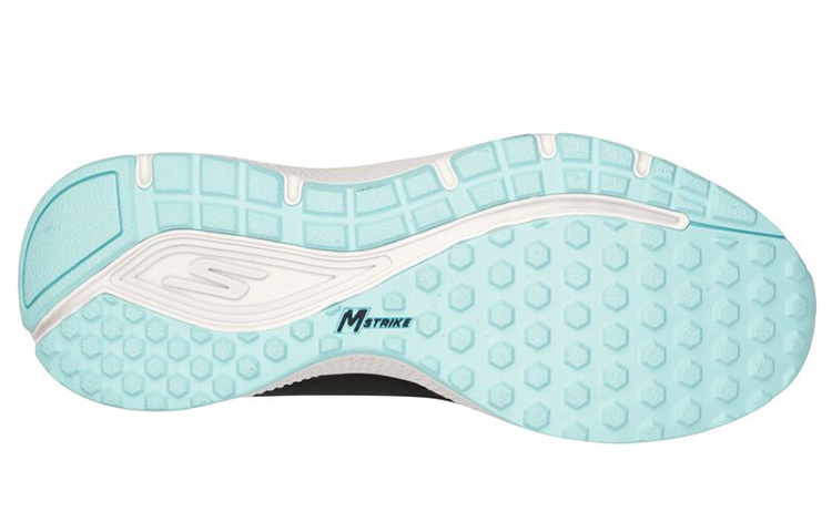 Shop (W) Skechers Go Run Consistent Long Stride 'Negro Azul' 128273-BLK