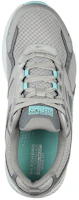 Lookbook (W) Skechers Go Run Consistent Low-Top Abu-Abu/Hijau 128075-GYTQ