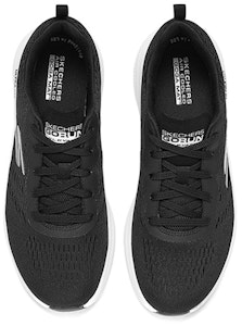 Skechers GO RUN 提升 休閒 跑步鞋 女款 黑色 Lookbook Skechers GO RUN 提升 休閒 跑步鞋 女款 黑色