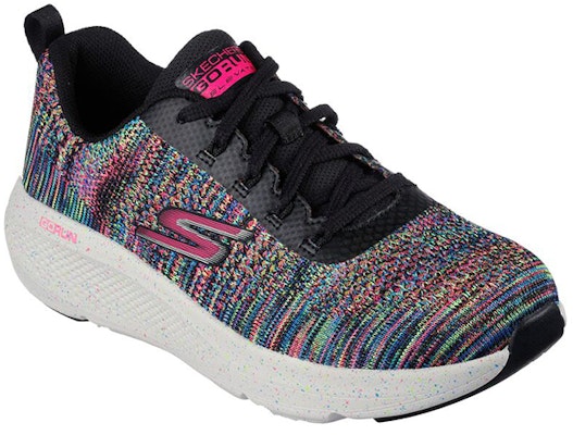 (Women) Skechers Go Run Elevate 'Black Multi' 128342-BKMT Lookbook (Women) Skechers Go Run Elevate 'Black Multi' 128342-BKMT