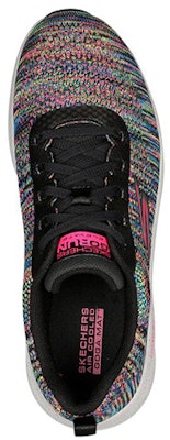 (Women) Skechers Go Run Elevate 'Black Multi' 128342-BKMT Shop (Women) Skechers Go Run Elevate 'Black Multi' 128342-BKMT