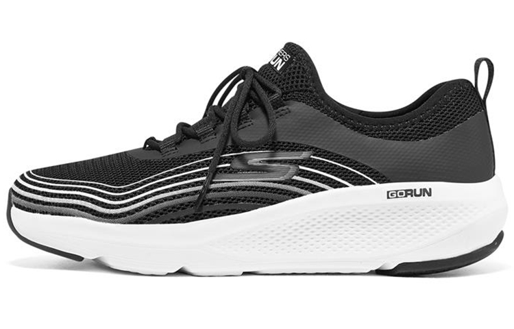 (Women) Skechers Go Run Elevate 'Black White' 128329-BKW